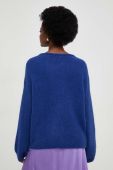 Вовняний светр Answear Lab жіночий колір синій