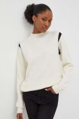 Светр Answear Lab жіночий колір бежевий легкий півгольф (3630898)