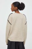 Светр з вовною Answear Lab колір бежевий легкий (3635814)