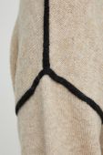 Светр з вовною Answear Lab колір бежевий легкий (3635814)