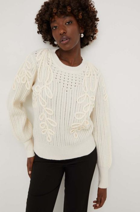 Светр Answear Lab жіночий колір бежевий легкий (3622941)