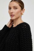 Светр з вовною Answear Lab колір чорний теплий (3606725)