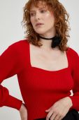 Светр Answear Lab жіночий колір червоний легкий