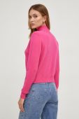Светр Answear Lab жіночий колір рожевий півгольф (3615760)