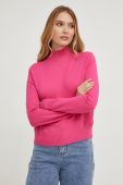 Светр Answear Lab жіночий колір рожевий півгольф (3615760)