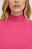 Светр Answear Lab жіночий колір рожевий півгольф (3615760)