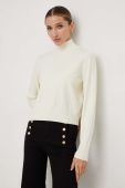 Светр Answear Lab жіночий колір бежевий півгольф (3615756)