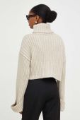 Светр Answear Lab жіночий колір бежевий теплий гольф (3652198)