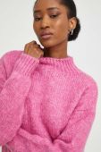 Светр з вовною Answear Lab колір рожевий теплий (3652204)