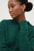 Светр з вовною Answear Lab колір зелений теплий (3652206)
