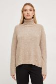 Светр Answear Lab жіночий колір бежевий легкий гольф (3674606)