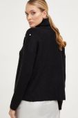 Светр Answear Lab жіночий колір чорний легкий гольф (3674604)