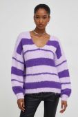 Светр з вовною Answear Lab колір фіолетовий (3630903)