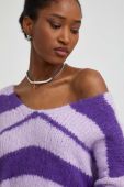Светр з вовною Answear Lab колір фіолетовий (3630903)