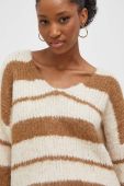 Светр з вовною Answear Lab колір бежевий (3630907)