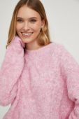 Светр з вовною Answear Lab колір рожевий легкий (3639728)