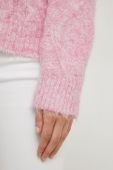 Светр з вовною Answear Lab колір рожевий легкий (3639728)