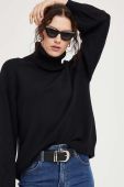 Светр Answear Lab жіночий колір чорний гольф (3630931)