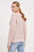 Светр з вовною Answear Lab колір рожевий (3658070)