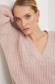 Светр з вовною Answear Lab колір рожевий (3658070)