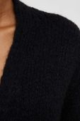 Кардиган з вовною Answear Lab колір чорний теплий (3646141)