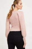 Светр з вовною Answear Lab колір рожевий (3646147)