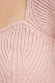Светр з вовною Answear Lab колір рожевий (3646147)