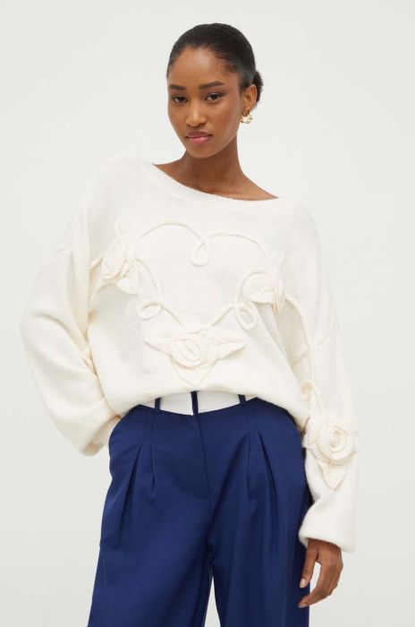 Светр Answear Lab жіночий колір бежевий легкий (3639746)