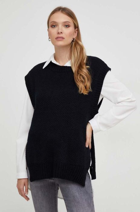 Безрукавка Answear Lab колір чорний (3642944)