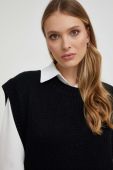 Безрукавка Answear Lab колір чорний (3642944)