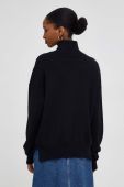 Светр Answear Lab жіночий колір чорний легкий гольф (3652230)