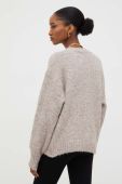 Кардиган з вовною Answear Lab колір бежевий (3652236)
