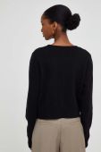 Кардиган з вовною Answear Lab колір чорний легкий (3656011)