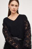 Светр Answear Lab жіночий колір чорний легкий (3682150)