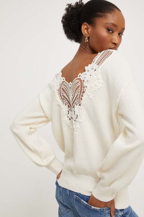 Светр Answear Lab жіночий колір бежевий (3685236)