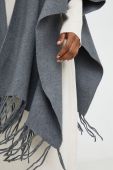 Пончо Answear Lab колір сірий легке (3679997)