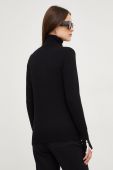 Светр Answear Lab жіночий колір чорний легкий гольф (3685188)