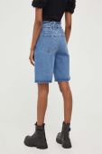 Джинсові шорти Answear Lab жіночі однотонні висока посадка колір блакитний (3311534)