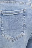 Джинсові шорти Answear Lab жіночі однотонні висока посадка колір блакитний (3307512)