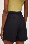Шорти Answear Lab жіночі колір чорний однотонні висока посадка (3311545)