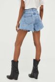 Джинсові шорти Answear Lab жіночі однотонні висока посадка колір блакитний (3311561)