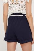 Шорти Answear Lab жіночі колір синій однотонні висока посадка (3363995)