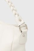 Шкіряна сумочка Answear Lab колір білий (3283608)