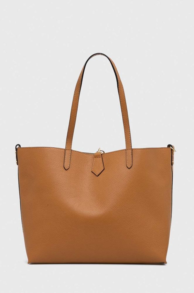 Шкіряна сумочка Answear Lab колір коричневий (3347766)