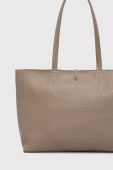 Шкіряна сумочка Answear Lab колір бежевий (3412569)