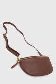 Шкіряна сумка на пояс Answear Lab колір коричневий (3490836)