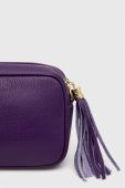 Шкіряна сумочка Answear Lab колір фіолетовий (3594163)