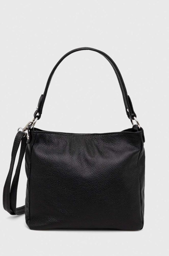 Шкіряна сумочка Answear Lab колір чорний (3594166)