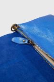Шкіряна сумка Answear Lab колір блакитний