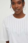 Футболка Answear Lab жіноча колір білий (3314546)